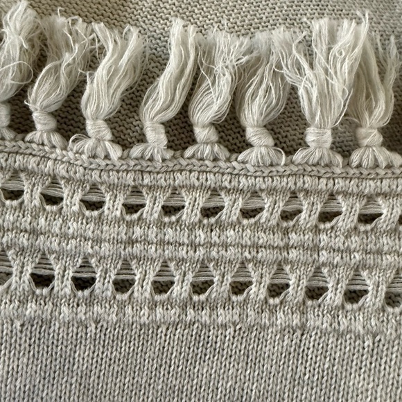 Lily Pulitzer Elegant Cream Open-Front Sweater - Picture 5 of 5